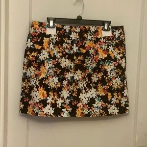 NWT Zac & Rachel floral skort size 12.